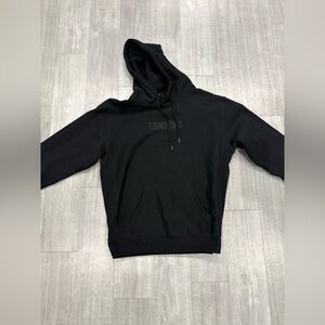 LGND SC Supply Company Mens Large Embroidered Hoodie Pullover Sweatshirt Black L